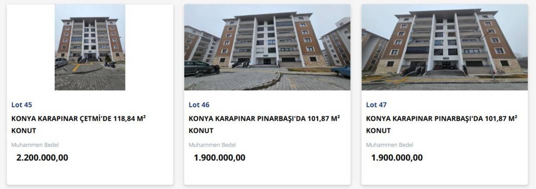 TOKİ, Konya’da 17 konutu uygun fiyatla satışa çıkardı 13